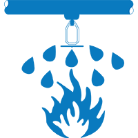 Oliver Fire Protection & Security Fire Sprinklers Icon