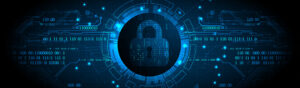 Secure digital space. Virtual confidential, programming protection.