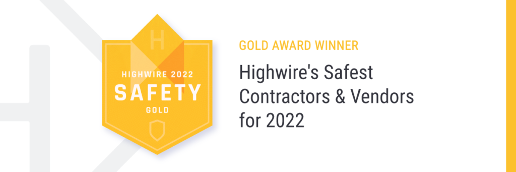 Safety Gold Award Winner