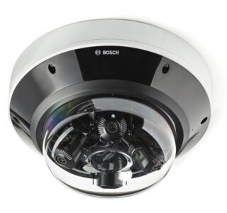 Multisensor security dome camera