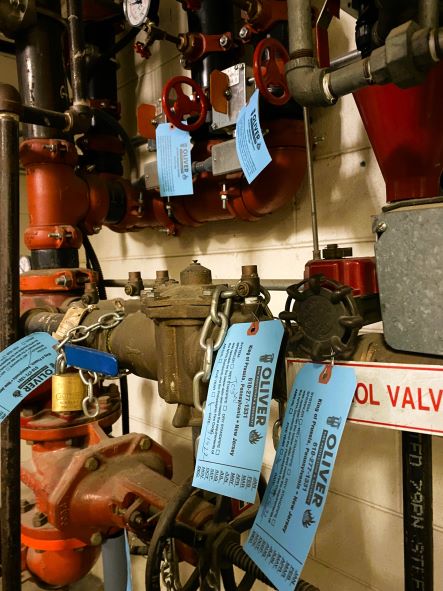 inspection tags | OLIVER Fire Protection & Security