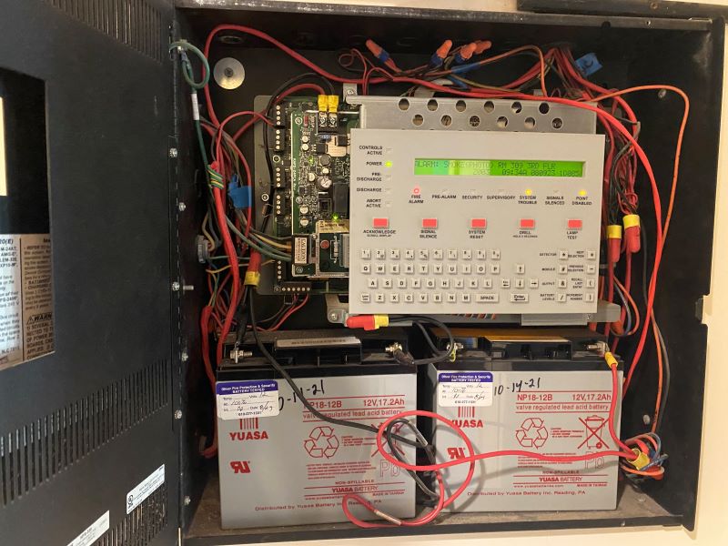 Fire alarm systems require at least two power supplies: a primary source for normal operations and a secondary source to take over in case of primary power failure.