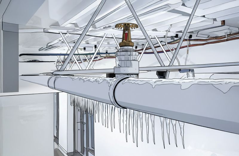 Cold snaps put huge stress on fire sprinkler systems. Learn the five most common winter failures and how to protect your building before the thaw.