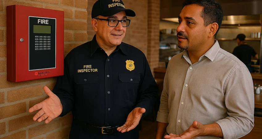 Restaurant and Retail Fire Inspection