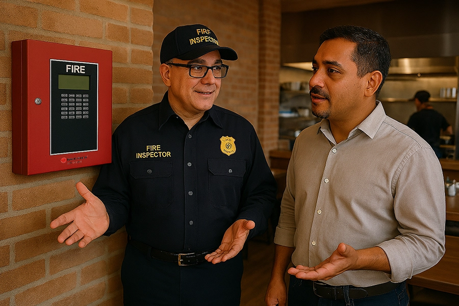 Restaurant and Retail Fire Inspection